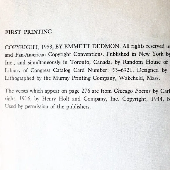 1953 Fabulous Chicago by Dedmon Emmett - First Edition Signed Hardcover - Picture 8 of 13